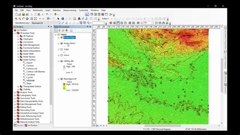 Tutorial Membuat Terrain Model Dtm Dari Digital Elevation Model Dem