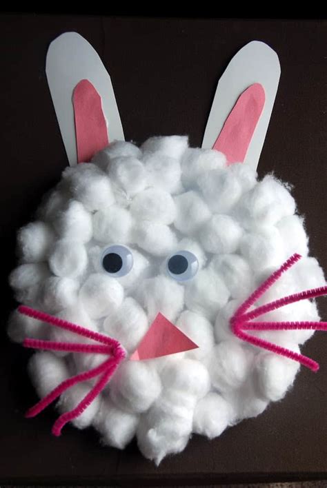 Cotton Ball Bunny