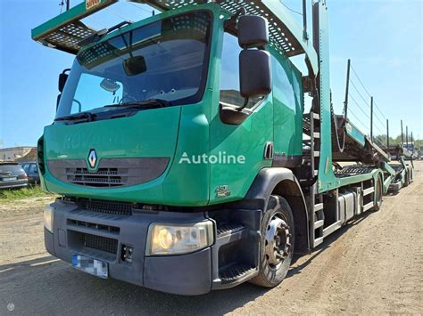 Camion Bisarca Renault PREMIUM 450 SILVER In Vendita Lituania Utena