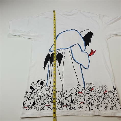 Vtg Cruella De Vil Shirt 101 Dalmatians Size Lxl All Gem