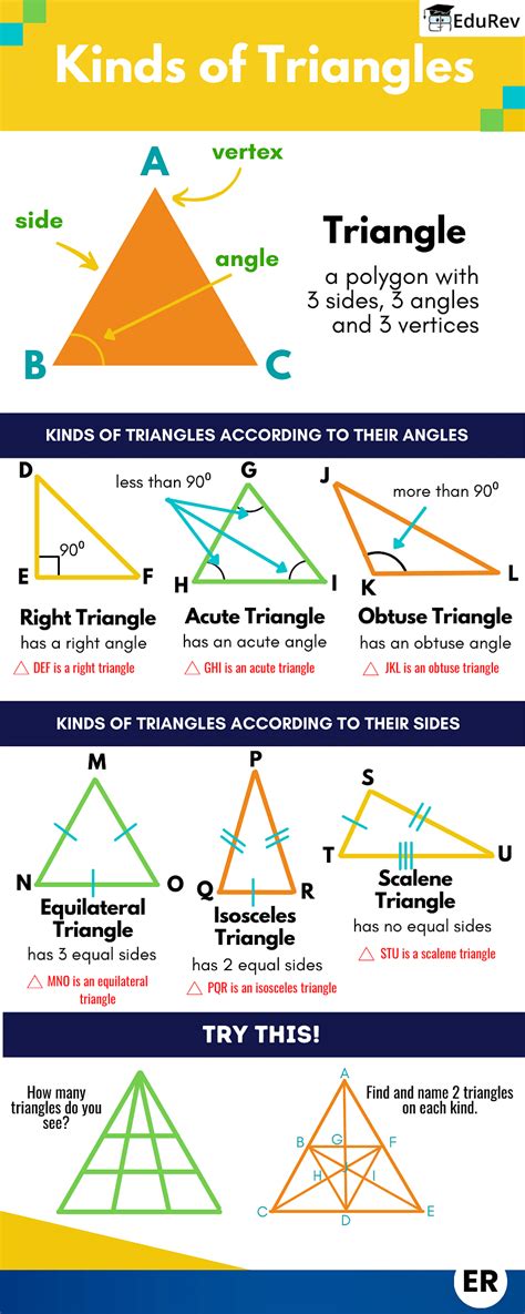 Infographics Kinds Of Triangles Mathematics Maths Class 7 Pdf Download