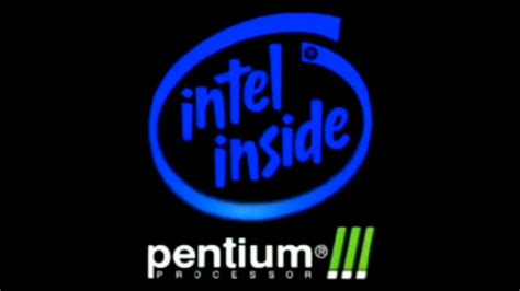 Fixed Intel Inside Pentium Iii Logo 1999 2002 Hd 60fps Youtube