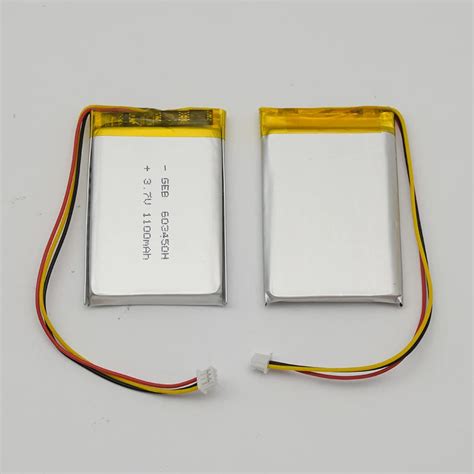 General Practical High Energy Density 603450 37v 1100mah Lithium Ion Li Polymer Battery Buy