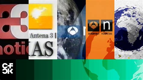 Antena 3 Noticias Intros History Since 1990 YouTube