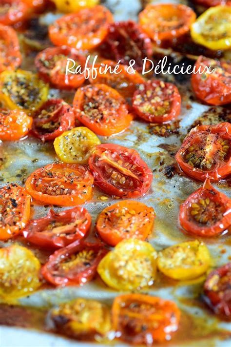 Tomates Cerises Confites Au Four Savoury Food Mexican Food Recipes