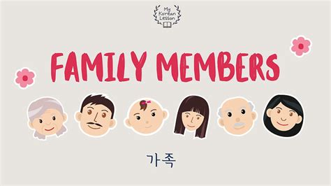 Korean Family Words & How to Address Others Using Family Terms