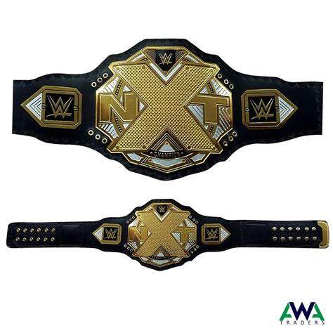 NXT Champion Title Replica Belt Commemorative WWE Championship Replica 2mm Adult Belt Leather - Etsy