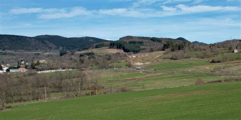 Haute Loire Rn D Viation Le Pertuis Saint Hostien