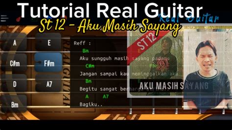 ST 12 AKU MASIH SAYANG VERSI REAL GUITAR TUTORIAL Viral Tiktok