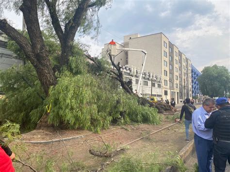 Fuertes Ráfagas De Viento Dejaron Heridos Y Diversos Estragos En La Cdmx Y Edomex Infobae