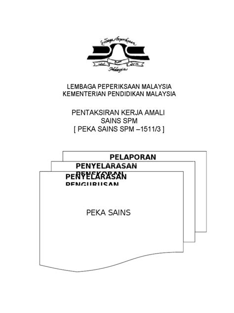 PDF Manual Peka Sains Spm DOKUMEN TIPS