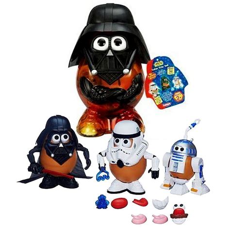 Hasbro Mr Potato Head Star Wars Darth Tater Spud Trooper Artoo Potatoo