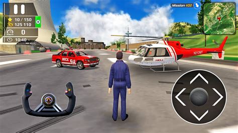 Helicopter Flight Pilot Simulator Heli License Test Game Android