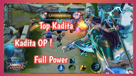 Kadita Op Kadita Tersakit Terbaru Top Kadita Mobile Legends