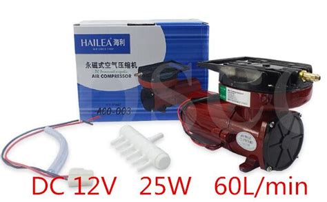 Hailea Aco Dc V W Permanent Electromagnetic Air Compressor For