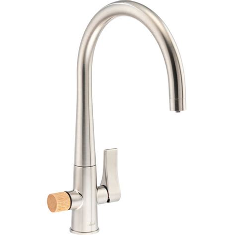 Abode Naturale Aquifier Water Filter Brushed Nickel Monobloc Kitchen