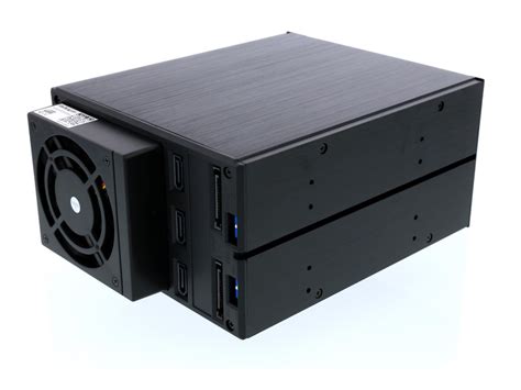 Startech Hsb Satsasba Bay Aluminum Trayless Hot Swap Mobile Rack Backplane For In Sas