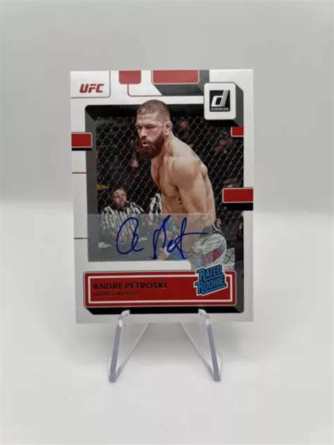 Panini Donruss Ufc Andre Petroski Clasificaci N De Radiocontrol