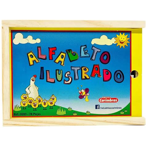 Alfabeto Ilustrado Carimbras Shopee Brasil