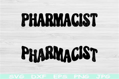 Pharmacist Svg Pharmacy Tech Svg Files Grafika Przez