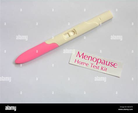 Menopause Home Test Kit To Assess Levels Of Follicle Stimulating