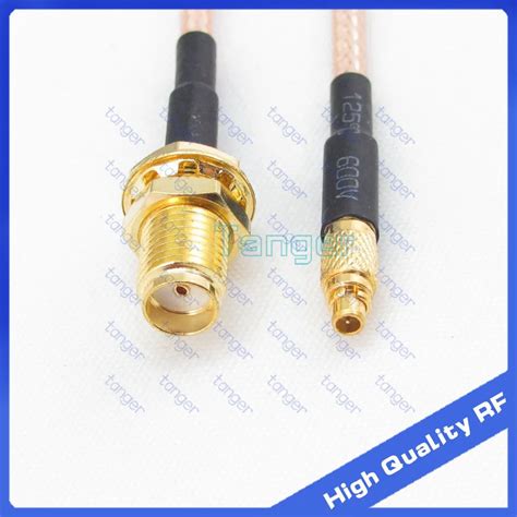 Tanger Straight Connector Male Mmcx Plug To Sma Female Jack With Cm