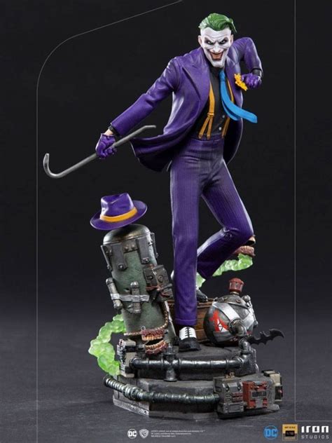 The Joker Aus Dem Dcl Universum Von Iron Studios Deluxe Art Scale Reihe