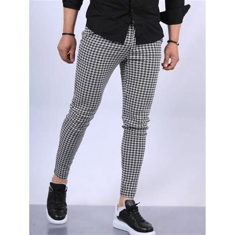 Comprar Calça Alfaiataria Masculina Xadrez Pied de Poule a partir de