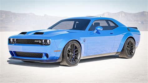 Dodge Challenger SRT Hellcat Widebody 2022 3D model | CGTrader