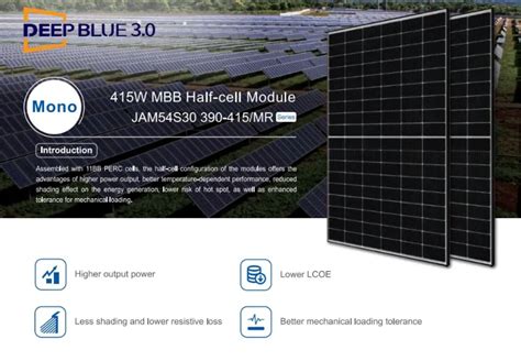 Black Panneaux Solair 400w 405w 410w Solar Module Ja Longi Risen 400w