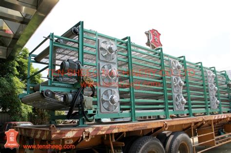 Raw Material Cooling Batch Off Mesh Type Batch Off Machine Ten Sheeg