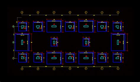 Plano De Cimentacion En AutoCAD Librería CAD