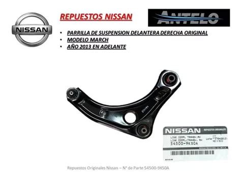 Parrilla De Suspensión Del Derecha Original Nissan March