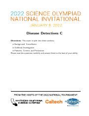 Disease Detectives C Key Soni Pdf Disease Detectives C Directions