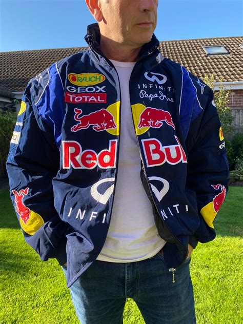 F1 Redbull Racing Jacket Unisex Etsy Uk