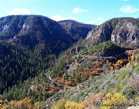 Oak Creek Canyon Az Switchbacks At Oak Creek Canyon Oct Mc00 Flickr