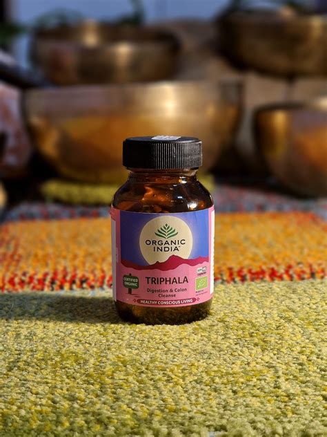 Triphala Organic India 60 Kapsúl Tilianatur