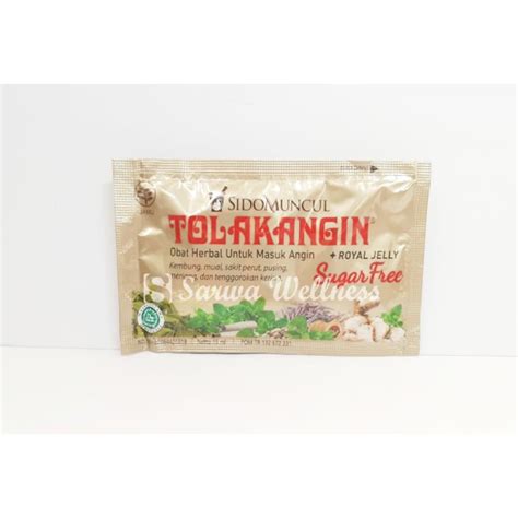 Jual Tolak Angin Cair Bebas Gula Sachet Gr Sido Muncul