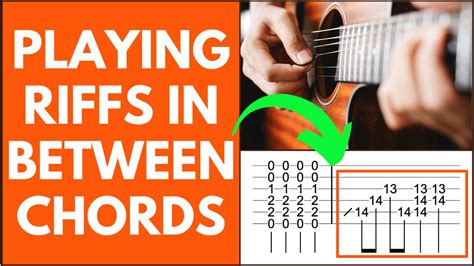 How To Add Lead Guitar Parts To Chord Progressions Rhythm Fills