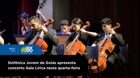 Sinfônica Jovem de Goiás apresenta concerto Gala Lírica nesta quarta