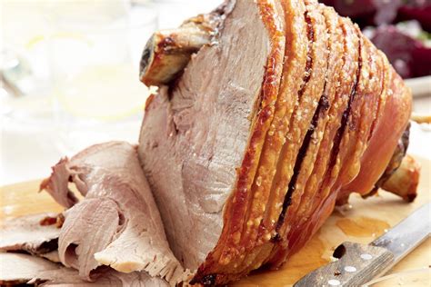 Crispy Roasted Pork Leg With Crackling Recipe Pork Leg Pork Roast