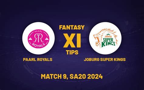 Sa Pr Vs Jsk Dream Prediction Fantasy Cricket Tips Playing