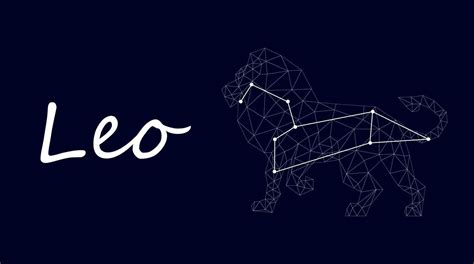 Leo Zodiac sign constellation vector horoscope sign 3431163 Vector Art at Vecteezy