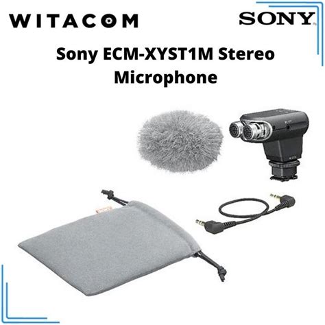 Sony Ecm Xyst M Stereo Microphone Original Witacom