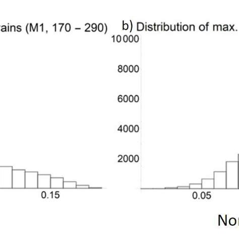 Example Distributions Of Local St Or Maximum Principal Strains From