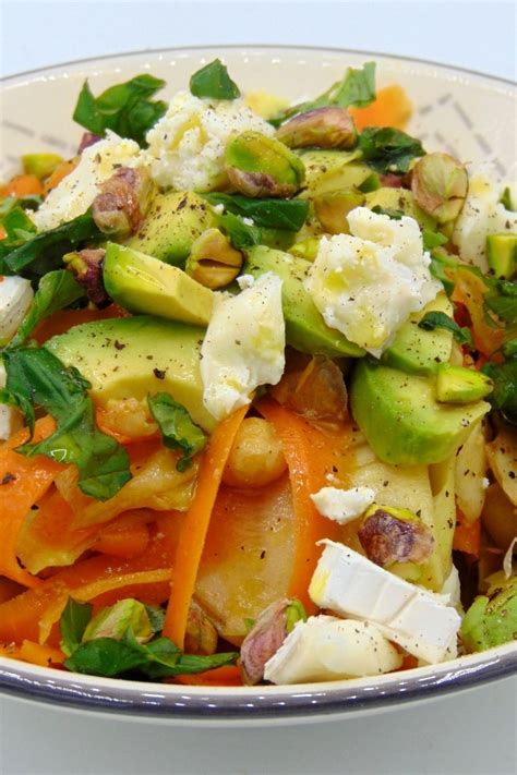 Ensalada de calabacín y zanahoria con garbanzos Tasty details