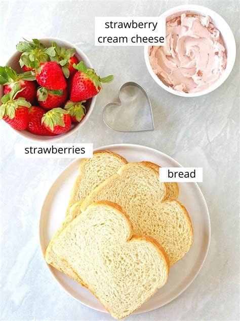 Easy Strawberry Tea Sandwiches My Casual Pantry