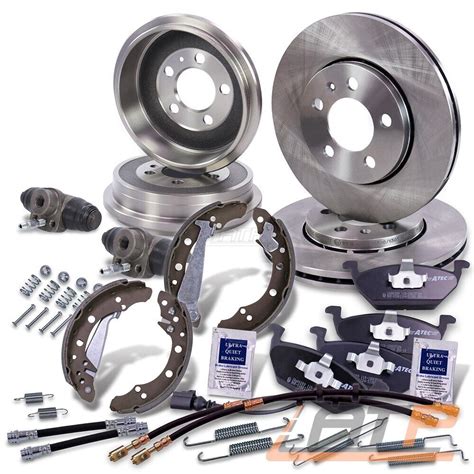 Bremse Bremsen Satz Set Kit Vorne Bremstrommeln Hinten F R Skoda