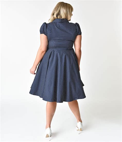 Plus Size Vintage Dresses Swing And Pencil Dresses Page 4 Unique