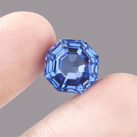 10x10 MM AAA Natürlich Makellos Ceylon Blau Spinell Lose Oktagon